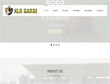 Tablet Screenshot of klrgardens.com